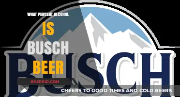 Exploring Busch Beer: Unveiling Its Alcohol Content and More
