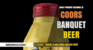 Exploring the Alcohol Content of Coors Banquet Beer