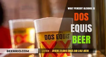 Unveiling the Alcohol Content of Dos Equis Beer: A Comprehensive Guide