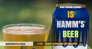Unveiling the Alcohol Content of Hamm's Beer: A Comprehensive Guide