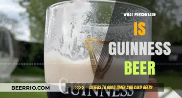 Exploring the Richness of Guinness: What Percentage Makes It Unique?