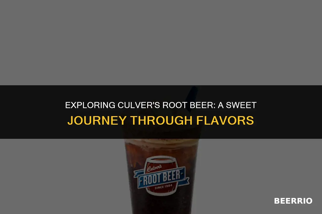 what root beer does culver