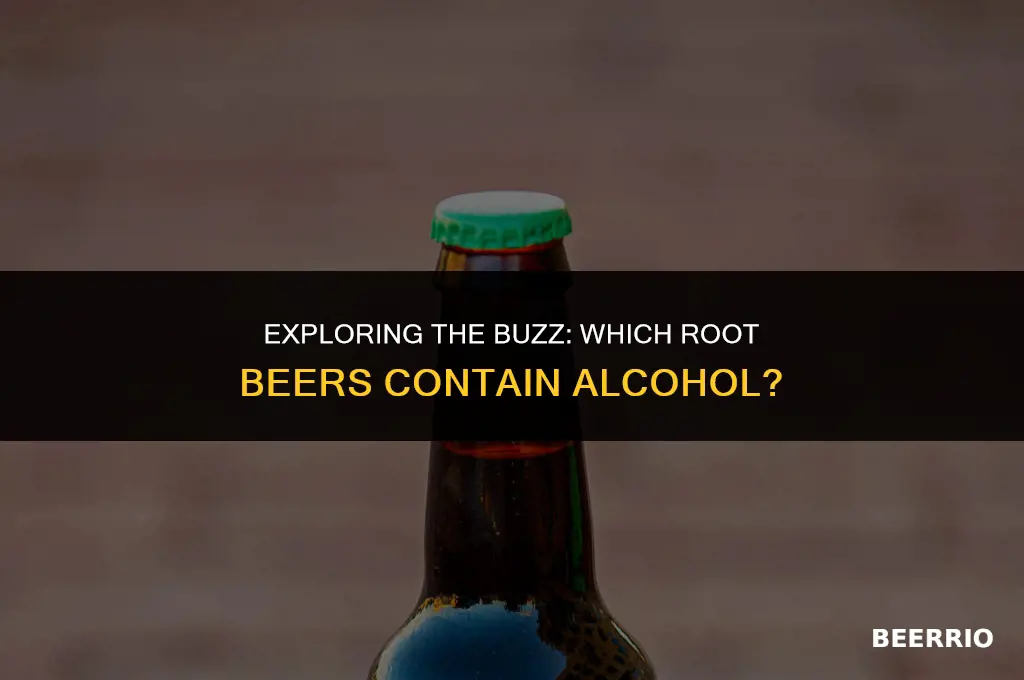 what root beer has alcohol