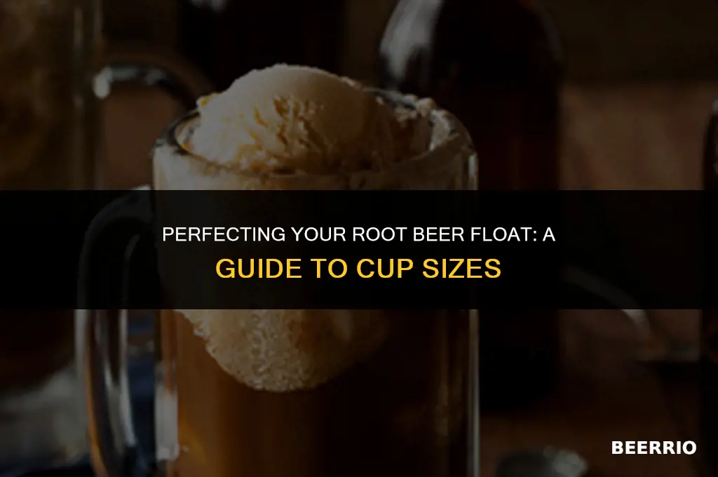 what size cups for root beer float