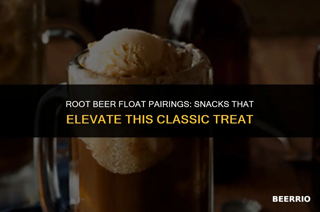what snack goes well with root beer floats