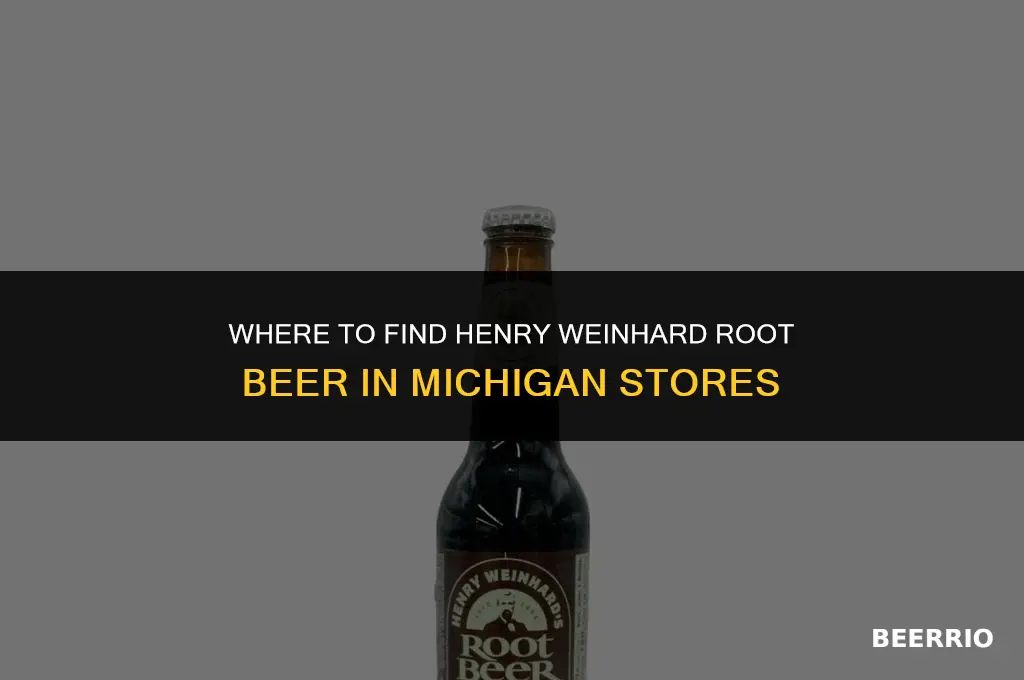 what stores carry henry weinhard root beer in michigan