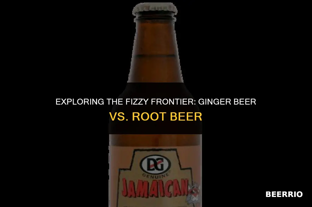 what the difference between ginger beer and root beer