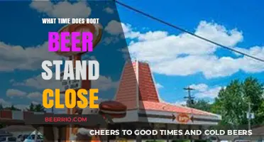 Sipping Till Sunset: Unveiling the Closing Time of Your Favorite Root Beer Stand
