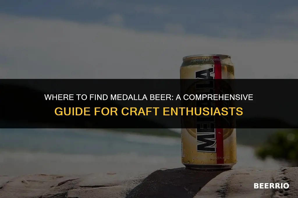 where can i buy medalla beer