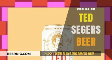 Exploring Local Stores and Online Options for Ted Seger's Beer
