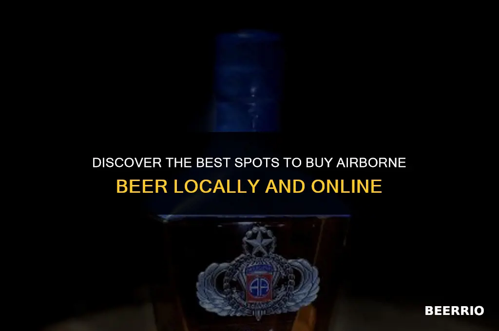 where to buy airborne beer