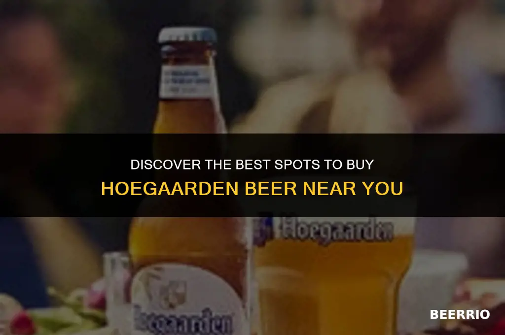 where to buy hoegaarden beer