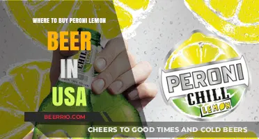 Discover the Best Spots to Buy Peroni Lemon Beer in the USA