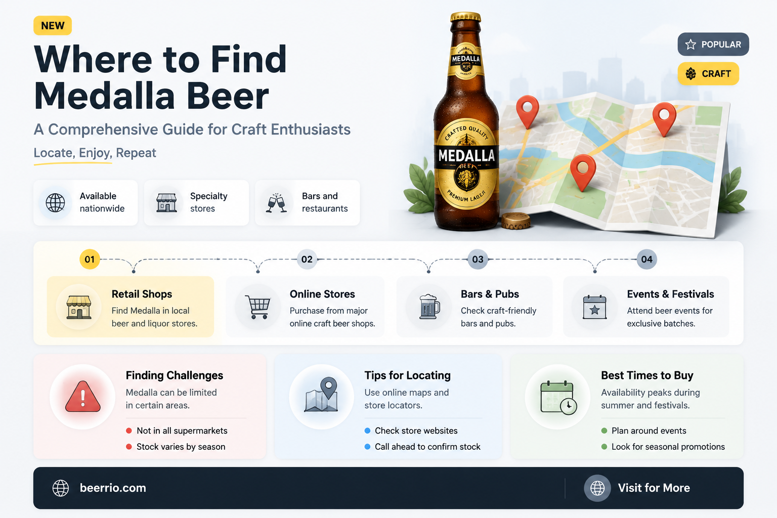 where can i buy medalla beer
