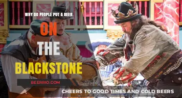 Chilling Tradition: The Mystery Behind Beer on the Blackstone