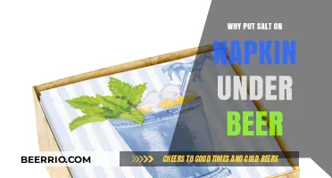 The Surprising Reason Behind Salty Napkins Under Your Beer