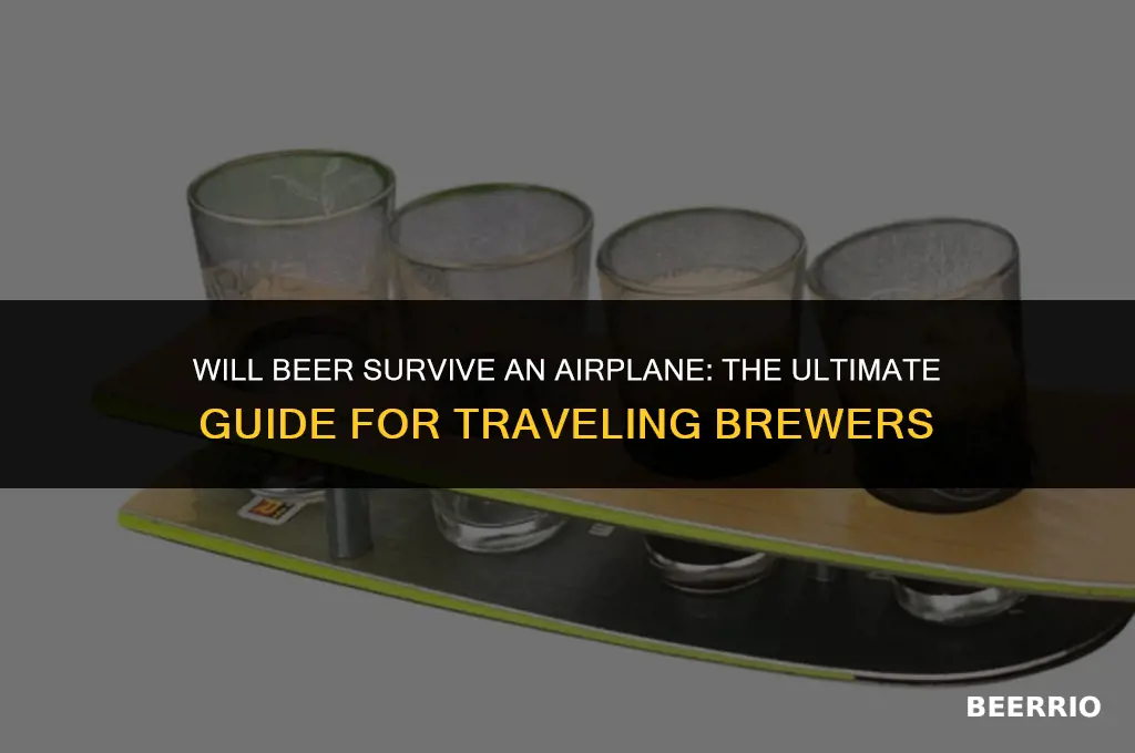 will beer survive an airplane