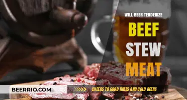 Savor the Flavor: Beer's Surprising Role in Tenderizing Beef Stew Meat