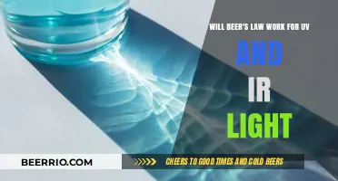 Exploring Beer's Law: Applications to UV and IR Light Spectra