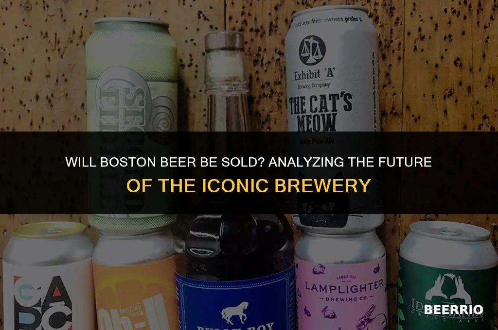 will boston beer be sold
